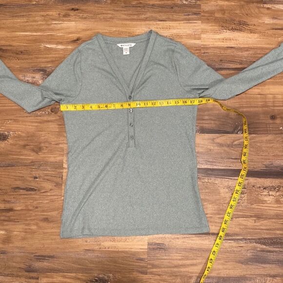 Athleta  Tops Uptempo Ribbed Henley Top - Picture 8 of 8